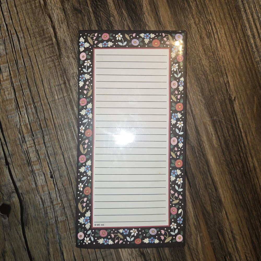 *NEW* VINTAGE MARY ENGELBREIT MAGNETIC LISTPAD "Here BO" SEALED 22624